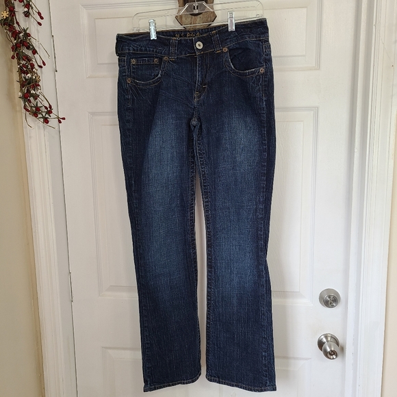 (892) US Polo Association Woman's Stright Leg Jeans, Size: 13/14 Color: Blue - Picture 4 of 13